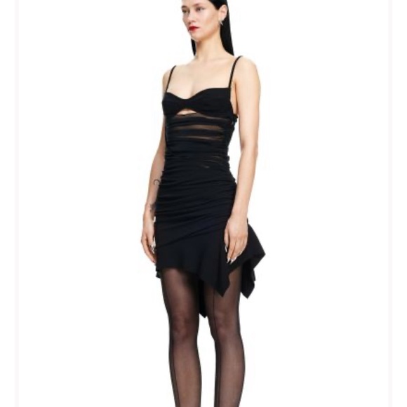 NWT mugler X hm dress - Picture 2 of 2